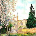 Church of John the Baptist - Almond Blossom