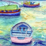 Colourful Boats